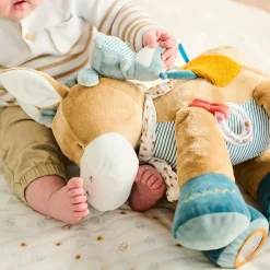 Hot Peluche d'activités Léo l'âne (45 cm) Peluche D'Activités