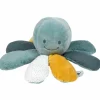Peluche d'activités Pieuvre Lapidou vert-ocre (20 cm) Peluche D'Activités