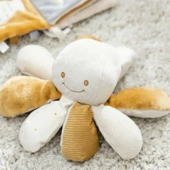 Best Peluche d'activités pieuvre Lapidou sable-caramel (20 cm) Peluche D'Activités