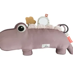 Peluche d'activités vibrante Croco rose Peluche D'Activités