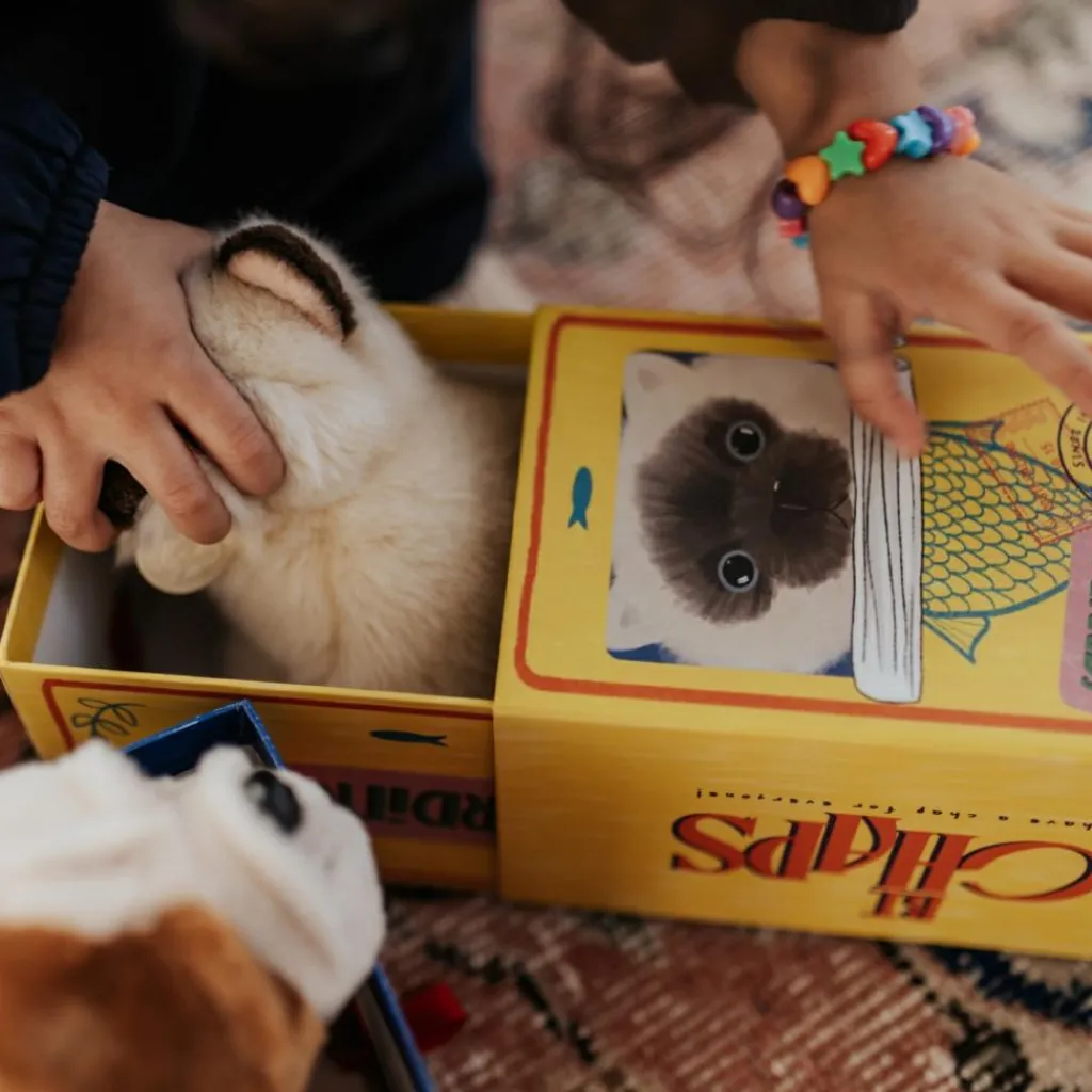 Hot Peluche Eddie le Siamois (17 cm) Petite Peluche (< 20 Cm)