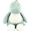Peluche en mousseline bio Stégi le stégosaure TSO (32 cm) Peluche Moyenne (20-59 Cm)