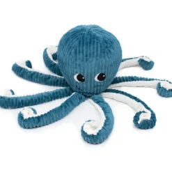 Clearance Peluche Filou la pieuvre maman et bébé Les Ptipotos bleu Peluche Moyenne (20-59 Cm)