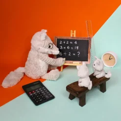 Outlet Peluche Frimou maman et bébé Les Ptipotos (37 cm) Peluche Moyenne (20-59 Cm)