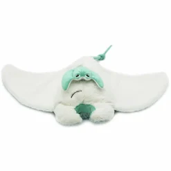 Clearance Peluche géante Mantalou la raie manta et son bébé menthe (67 cm) Grande Peluche (60 Cm Et +)