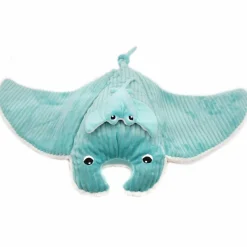 Hot Peluche géante Mantalou la raie manta et son bébé Aqua (67 cm) Grande Peluche (60 Cm Et +)
