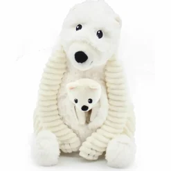 Hot Peluche Grobidou maman et bébé Les Ptipotos (31 cm) Peluche Moyenne (20-59 Cm)