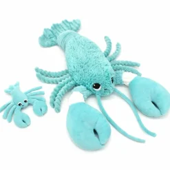 Clearance Peluche Iloveyou maman et bébé Les Ptipotos Aqua (48 cm) Peluche Moyenne (20-59 Cm)