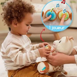 Hot Peluche interactive Touch & Music Peluche D'Activités