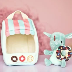 Best Peluche Joe marchand de donuts Maison De Poupée Et Univers De Jeu