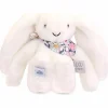 Peluche Lapin Fleurette Blanc (25 cm) Peluche Moyenne (20-59 Cm)