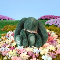 Hot Peluche Lapin Fleurette Eucalyptus (25 cm) Peluche Moyenne (20-59 Cm)