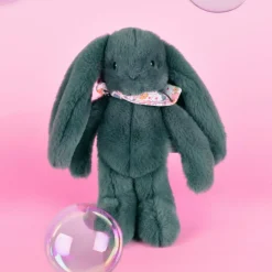 Hot Peluche Lapin Fleurette Eucalyptus (25 cm) Peluche Moyenne (20-59 Cm)