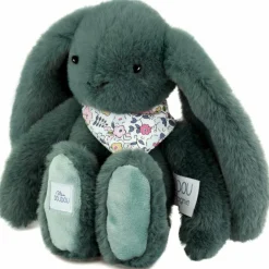 Hot Peluche Lapin Fleurette Eucalyptus (25 cm) Peluche Moyenne (20-59 Cm)