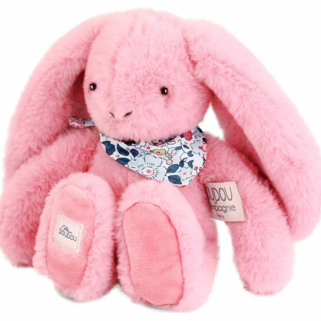 Hot Peluche Lapin Fleurette Grenadine (25 cm) Peluche Moyenne (20-59 Cm)