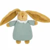 Discount Peluche lapin nid d'ange vert céladon (20 cm) Hochet