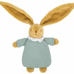 Discount Peluche lapin nid d'ange vert céladon (20 cm) Hochet