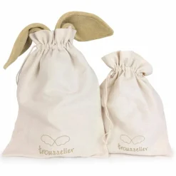 Discount Peluche lapin nid d'ange vert céladon (20 cm) Hochet