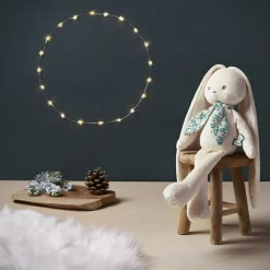 Outlet Peluche Lapinoo pantin crème (25 cm) Peluche Moyenne (20-59 Cm)