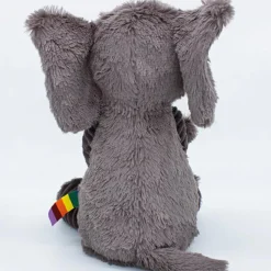 Outlet Peluche Les Ptipotos Dimoitou l'éléphant gris (35 cm) Peluche Moyenne (20-59 Cm)