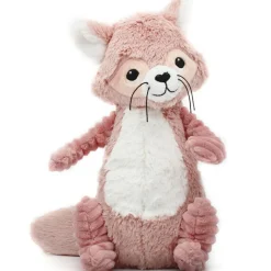 Clearance Peluche Les Ptipotos Netoitou le raton laveur rose (26 cm) Peluche Moyenne (20-59 Cm)