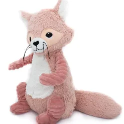 Clearance Peluche Les Ptipotos Netoitou le raton laveur rose (26 cm) Peluche Moyenne (20-59 Cm)
