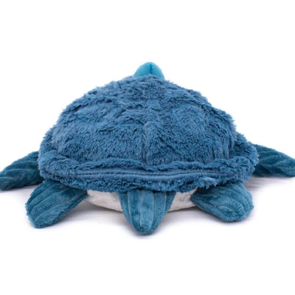 Clearance Peluche Les Ptipotos Sauvenou maman et bébé tortue bleu (29 cm) Peluche Moyenne (20-59 Cm)