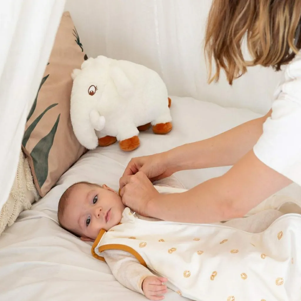 Discount Peluche musicale Agnès la Mammouthesse (28 cm) Peluche Musicale