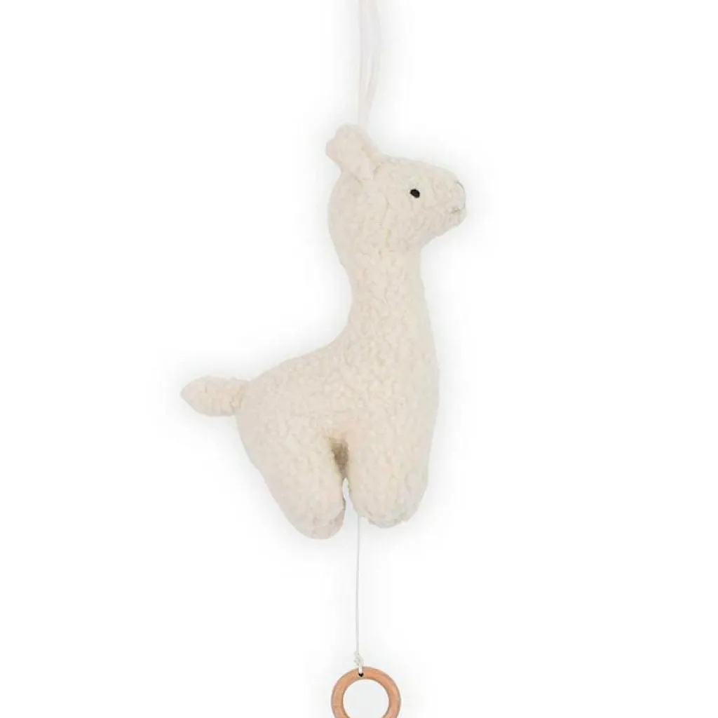 New Peluche musicale Lama blanc Peluche Musicale