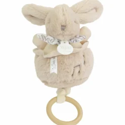 Hot Peluche musicale Lapin Doudou beige (20 cm) Peluche Musicale