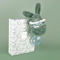 Online Peluche musicale Lapin Doudou vert sauge (20 cm) Peluche Musicale