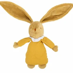 Sale Peluche musicale lapin nid d'ange jaune curry (28 cm) Peluche Musicale