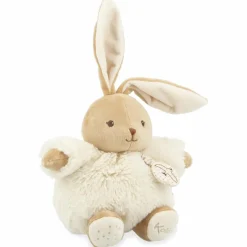 Hot Peluche musicale Patapouf Lapin crème (17 cm) Peluche Musicale