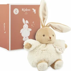 Hot Peluche musicale Patapouf Lapin crème (17 cm) Peluche Musicale