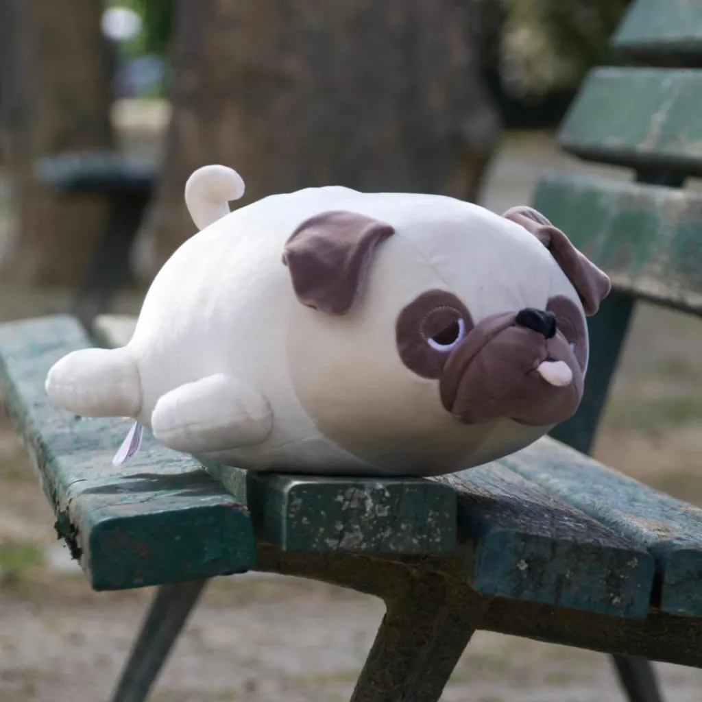 Best Peluche Nemu Nemu Hana le Bulldog (27 cm) Peluche Moyenne (20-59 Cm)