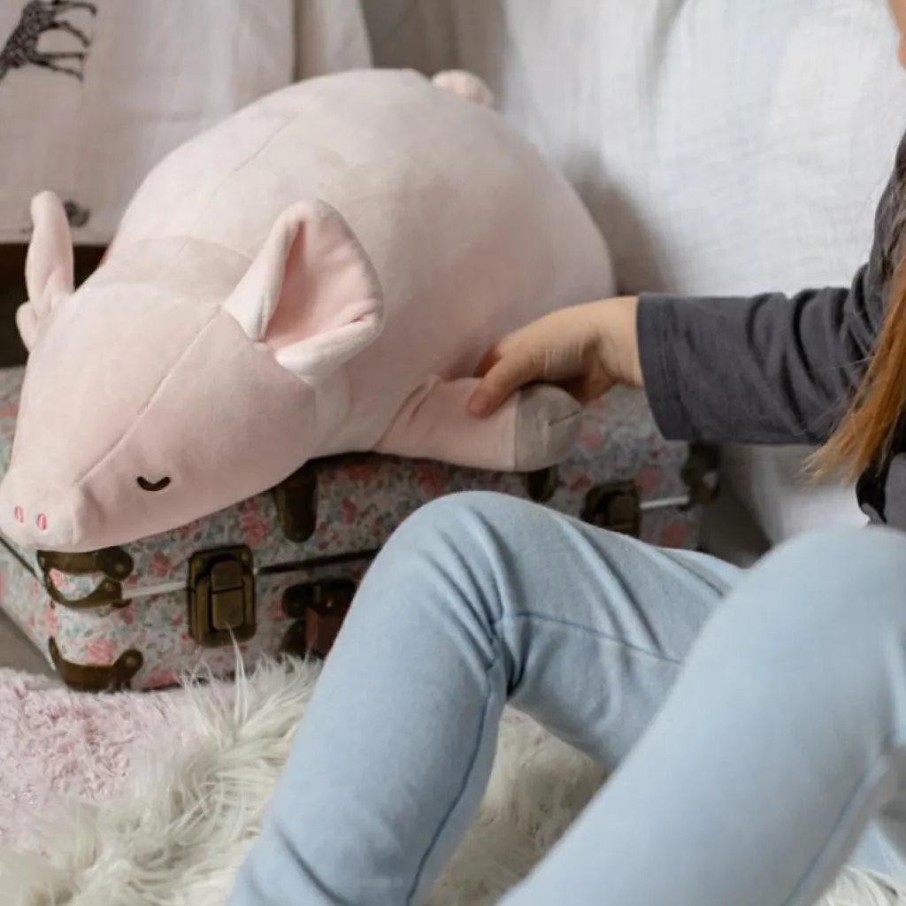 Best Peluche Pinkie le cochon (55 cm) Peluche Moyenne (20-59 Cm)