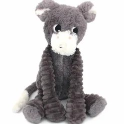 Best Peluche Poitou maman et bébé Les Ptipotos Gris (35 cm) Peluche Moyenne (20-59 Cm)