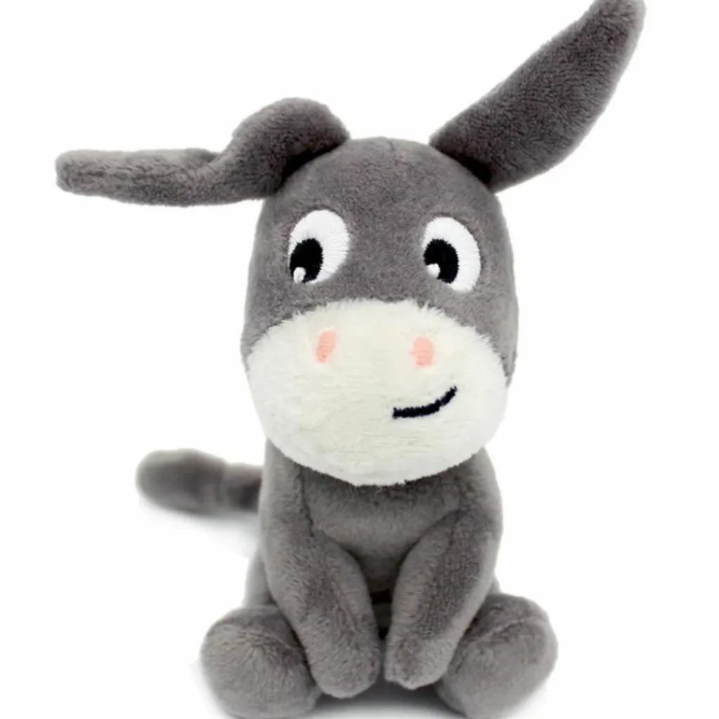 Best Peluche Poitou maman et bébé Les Ptipotos Gris (35 cm) Peluche Moyenne (20-59 Cm)