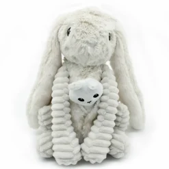 Clearance Peluche Toudou maman et bébé Les Ptipotos Gris clair (25 cm) Peluche Moyenne (20-59 Cm)
