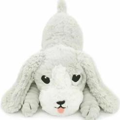 Best Peluche Toutou maman et bébé Les Ptipotos Gris clair (34 cm) Peluche Moyenne (20-59 Cm)