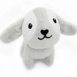 Best Peluche Toutou maman et bébé Les Ptipotos Gris clair (34 cm) Peluche Moyenne (20-59 Cm)