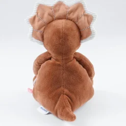 Best Peluche Tricéraptos Ops en veloudoux cannelle (32 cm) Peluche Moyenne (20-59 Cm)