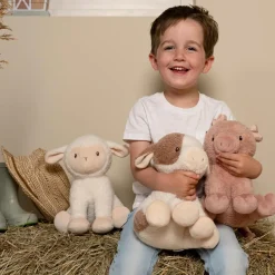 Peluche Vache Little Farm (17 cm) Petite Peluche (< 20 Cm)