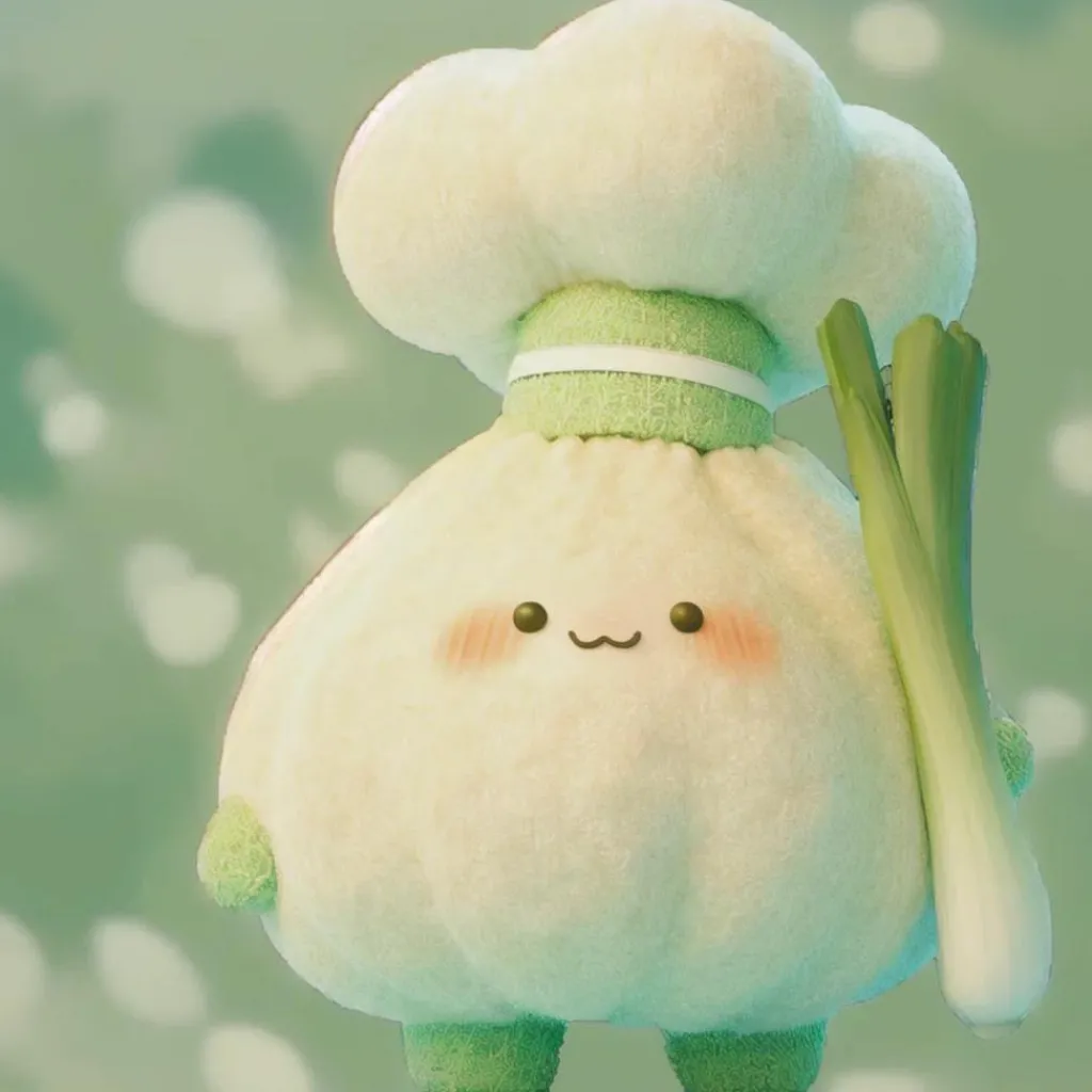 Hot Peluche Veggies Ail (25 cm) Peluche Moyenne (20-59 Cm)