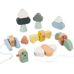 Clearance Perles à enfiler Oiseaux Sweet Cocoon (21 pièces) Jouet À Encastrer