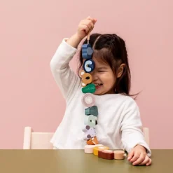 Discount Perles en bois à enfiler All Animals Jouet À Encastrer