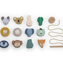 Discount Perles en bois à enfiler All Animals Jouet À Encastrer