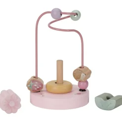 Clearance Petit boulier spirale fleur en bois FSC Fairy Garden Boulier