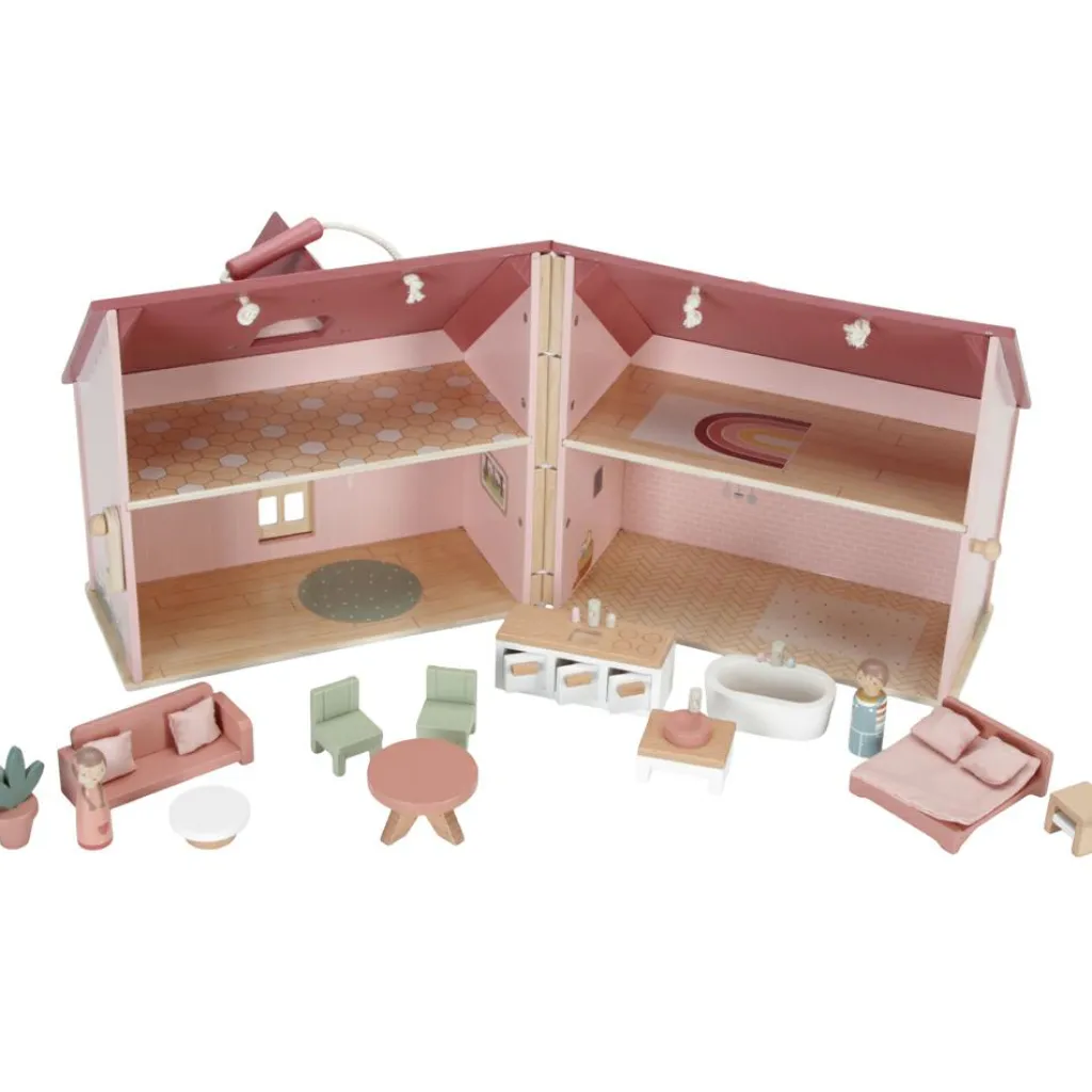 Clearance Petite maison de poupée en bois Maison De Poupée Et Univers De Jeu