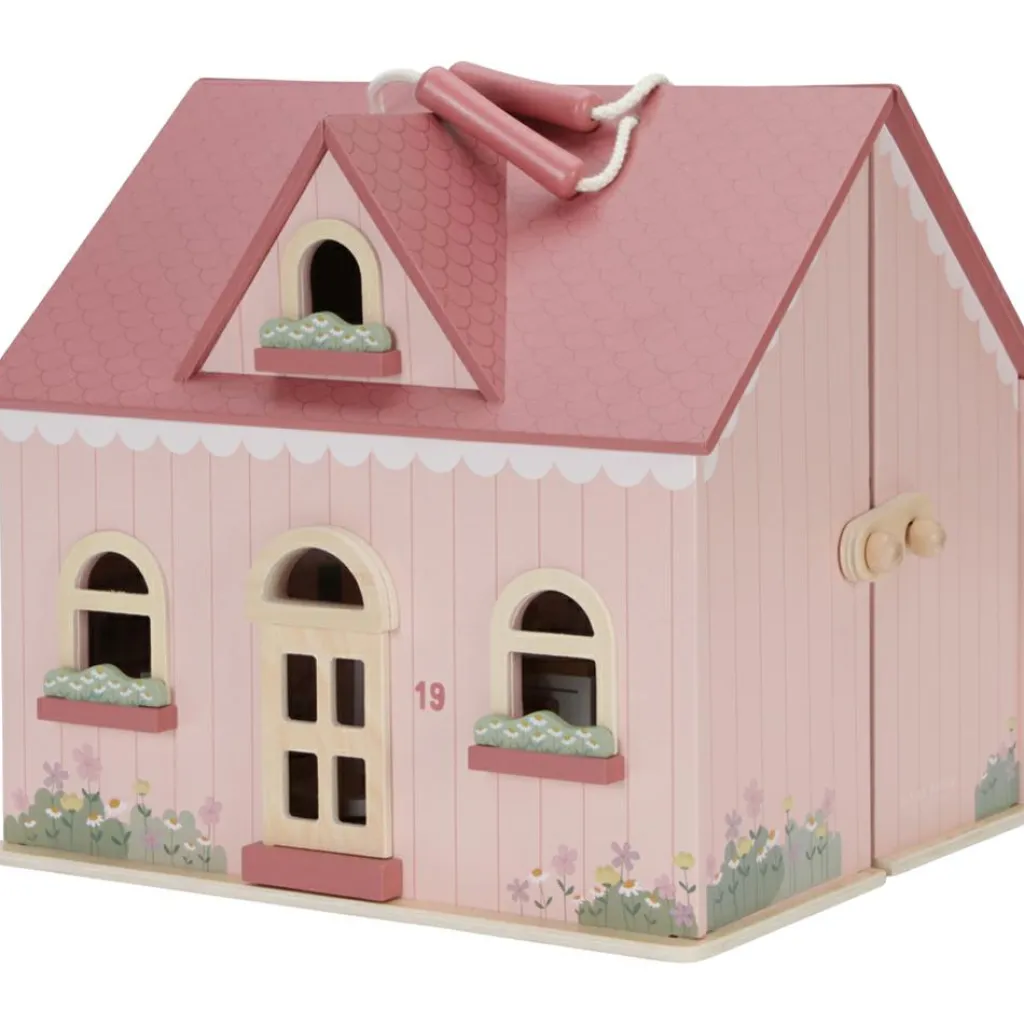 Clearance Petite maison de poupée en bois Maison De Poupée Et Univers De Jeu